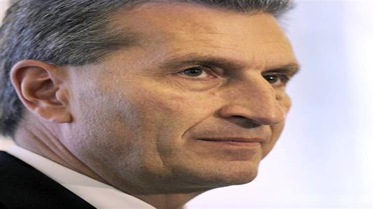 Γκύντερ Έτινγκερ, Επίτροπος Ενέργειας της Ε.Ε.